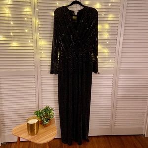 Black sparkly jumpsuit